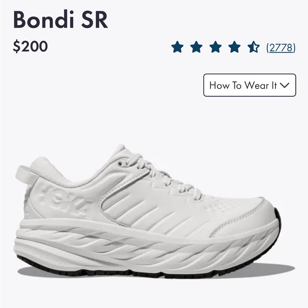 Hoka Bondi SR Sneakers